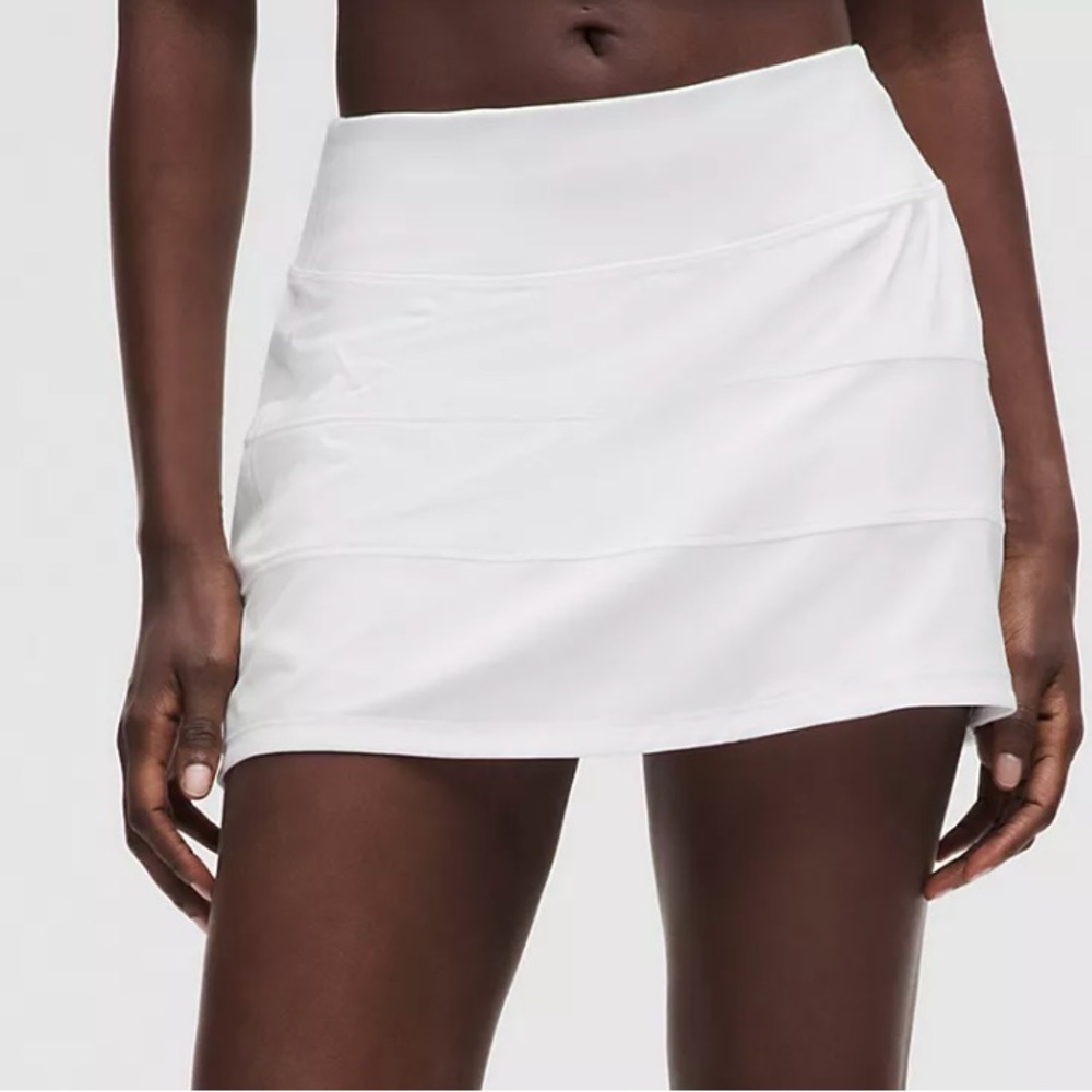Lululemon Athletica White Mini Skirt